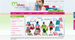 Desktop Screenshot of mababy.pl